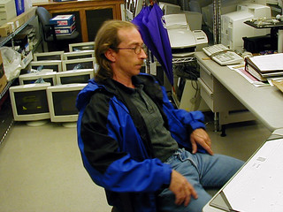 Dan - always sleeping