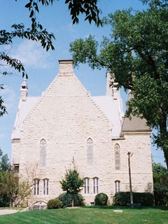 The back of King Chapel