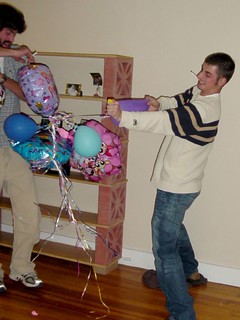 Destroying Balloons
