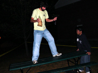 Drinks - Surfing the Picnic Table