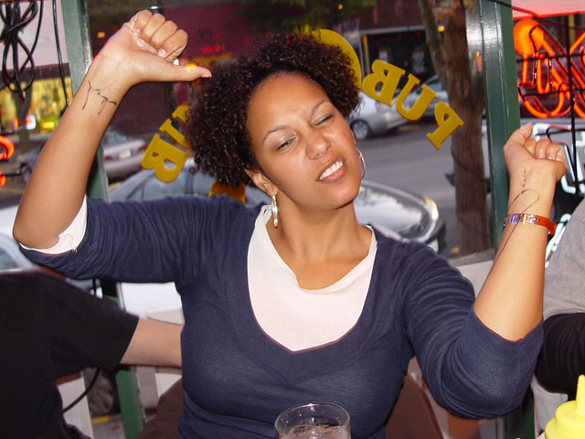 Drea's new ink makes her tougher...