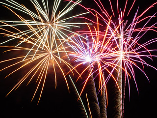 Pep Rally Fireworks