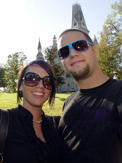 frame - Kari and I at Cornell