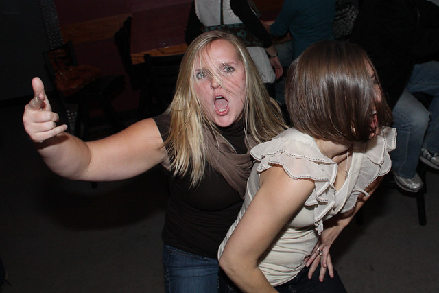 Some Crazy Dancing at Scorz