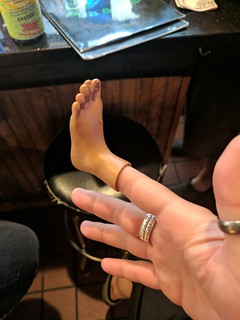 We've moved on to mini feet now