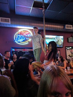 College kids dancin on the bar. Never change, Cornell