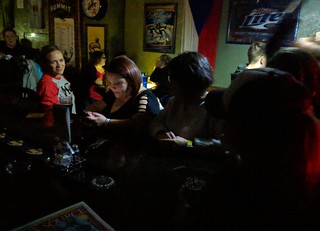 Still hangin at this bar without power