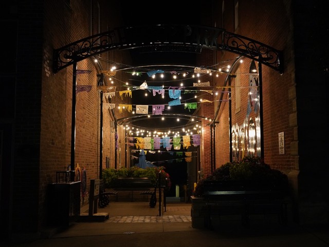 This lil alley got a lot fancier