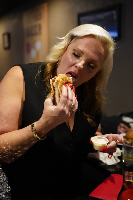 Enjoying that tenderloin