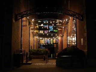 This lil alley got a lot fancier