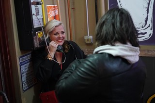 A quick distraction after nearly falling down a flight of stairs