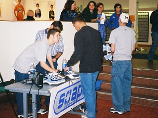 Chuck McGrane - Checking some shoes out to Chuckles
