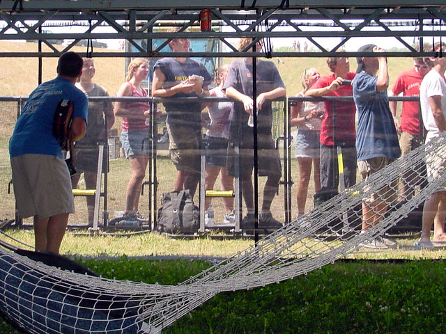 Greg yelling at people