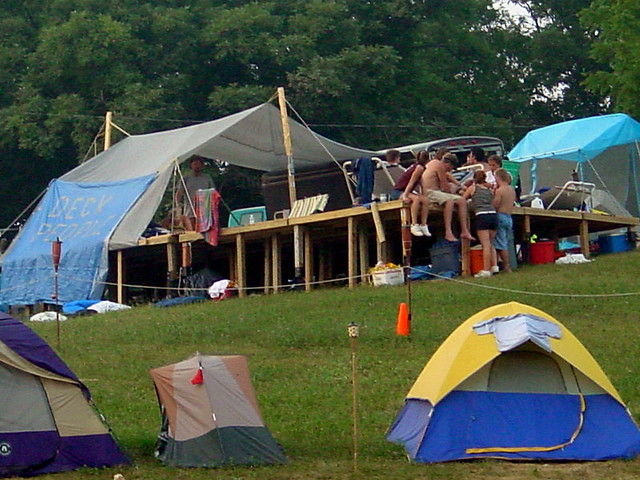 Deck People - The sweetest tent at cornerstone