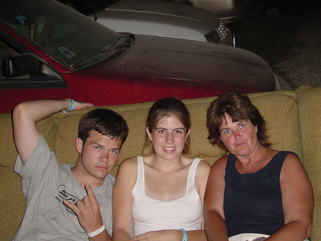 Zach, Amy, and some woman we called mom