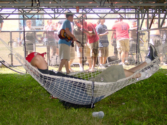 Underneath Main Stage