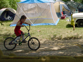 Travel - Worm about to hit our Rubber Chicken