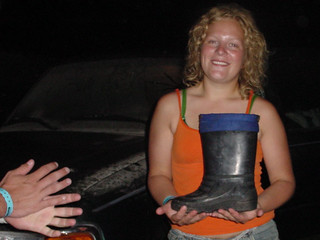 Travel - Some girl and our boot