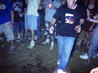 Travel - Jordan jumping into a circle pit