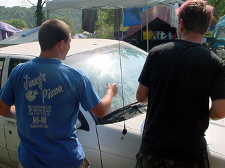 150 degree windshield, cold water balloon, broken windshield - 4 of 5