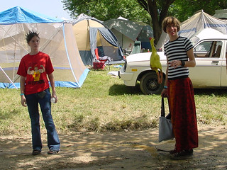 Travel - Alex and our Rubber Chicken