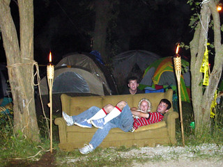 Travel - We busted these 2 people making out on our couch