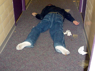 Grant... and some cheese wrappers?  College rules.