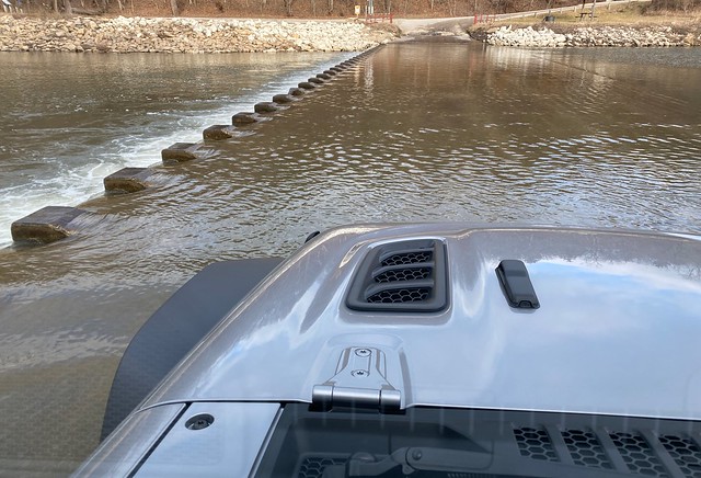 First time fording the Jeep