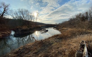 Winter river views