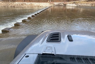 First time fording the Jeep