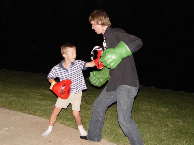 Cole taking Cedric down