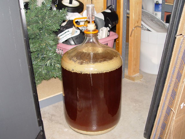 Beer after 1 week, 1 day and 9 hours