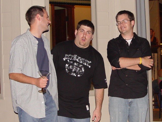 Hanging out at the party