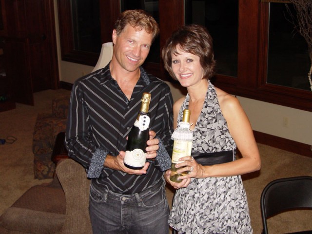 The winners of the Newlywed Game