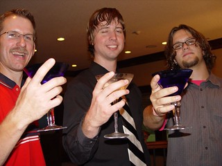 Doug Moore - Doug, Cedric, and I at the party