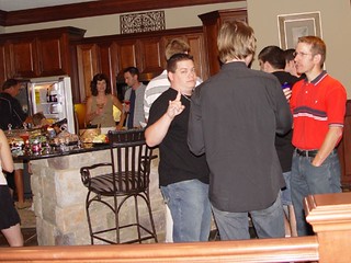 Doug Moore - Hanging out at the party