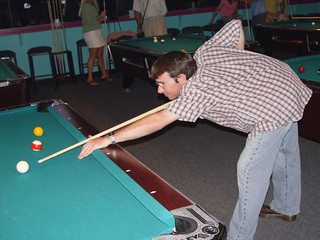 Jared Gogerty - Playing pool at Stix