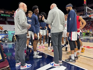 The Capital City Go Go coach was an intense dude