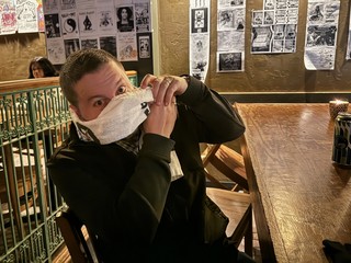 Ben and his game towel