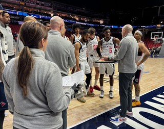 So what you're gonna do is, box out.