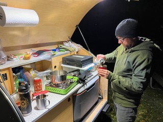 Jon always brings interesting beers share