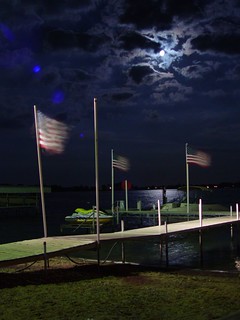 Travel - Moon and Clouds from Broadwater