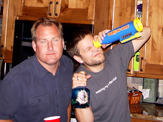 Drinks - Scott, Me, Cabo Wabo, and Sea Scope