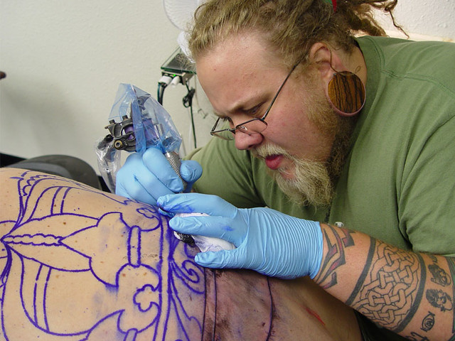 Budha working on my back