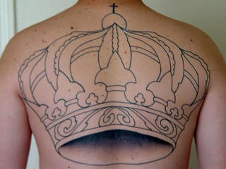 Tattoo - My tattoo the day before my second session