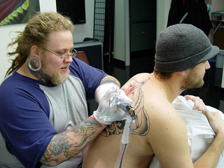 Tattoo - Budha at work