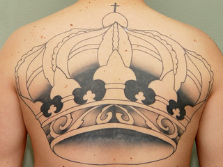 Tattoo - Before the 3rd Session.  Obviously some touch-up and lots more work to do