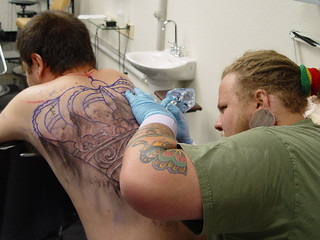 Tattoo - Getting Tattooed