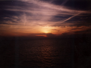 Sunset - Sunset over the ocean