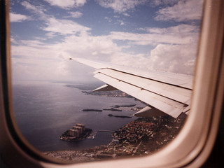 Flying into Miami